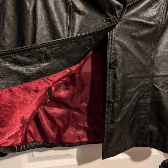 Wilson Leather Maxima Women's Large with Red Satin - Picture 3 of 14